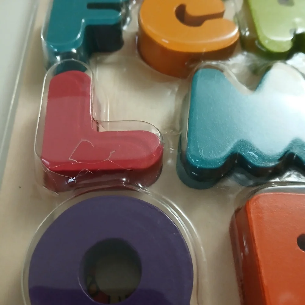 Alphabet Puzzle Board - Multicolor
